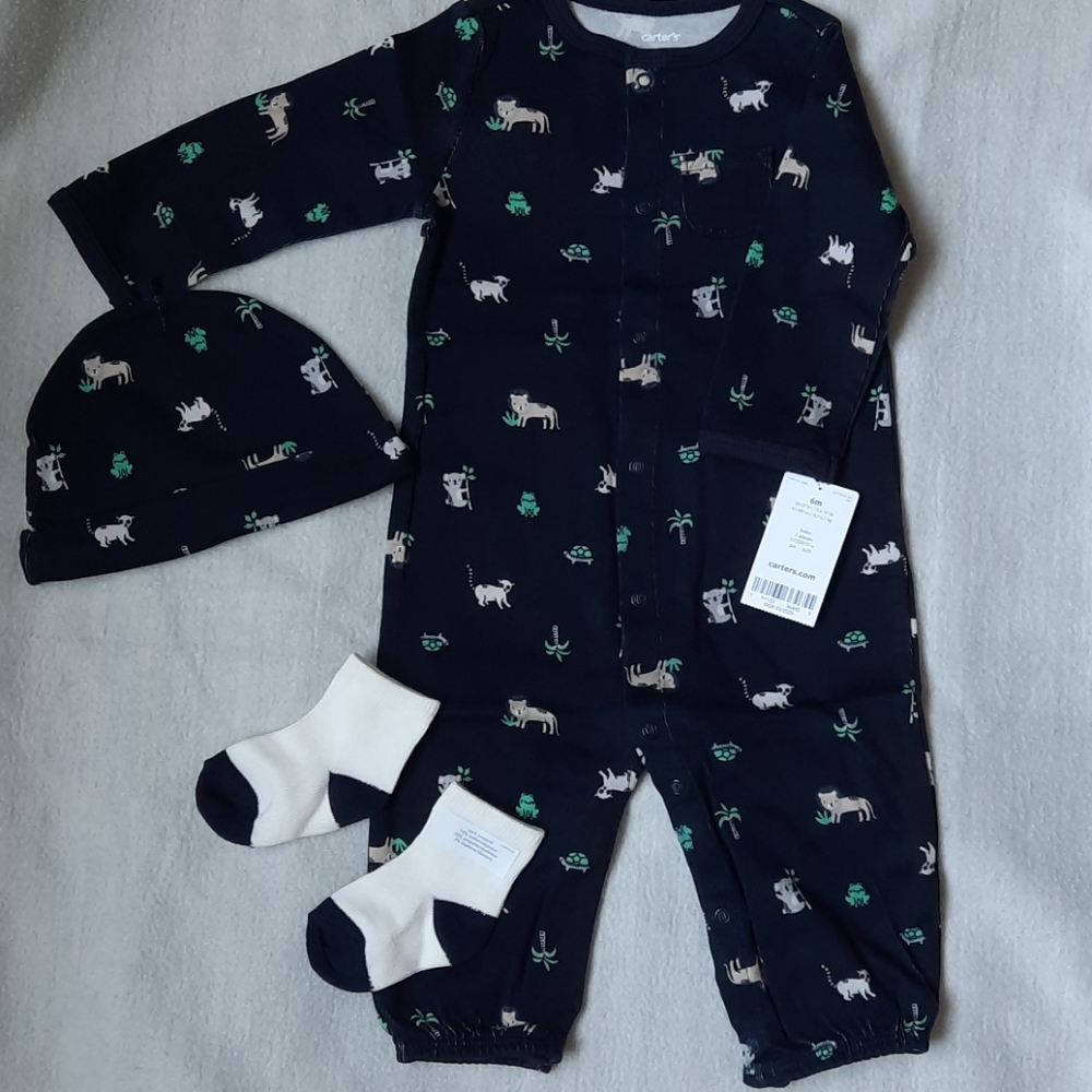 3 For $30. Take Me Home  navy blue set